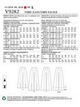 Vogue Misses' Semi Fitted Trousers Sewing Pattern, V9282OSZ