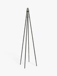 Ivyline Climbing Plant Metal Tripod Support, Zinc