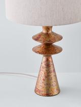 John Lewis Ethan Petrol Effect Table Lamp, Copper