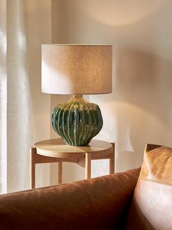 John Lewis Urchin Table Lamp - view 2, Green