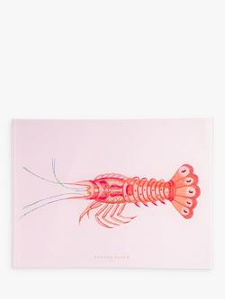Yvonne Ellen Lobster Kitchen Worktop Saver, Pink/Red, Multi