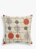 Mini Moderns Pavilion Cushion, Tangerine