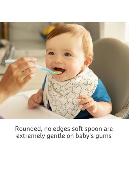 Munchkin Soft Tip Infant Spoons, Set of 6, Multi - view 2, Multi