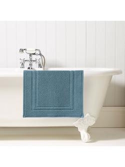 Christy Luxe Fina Bath Mat - view 2, Denim