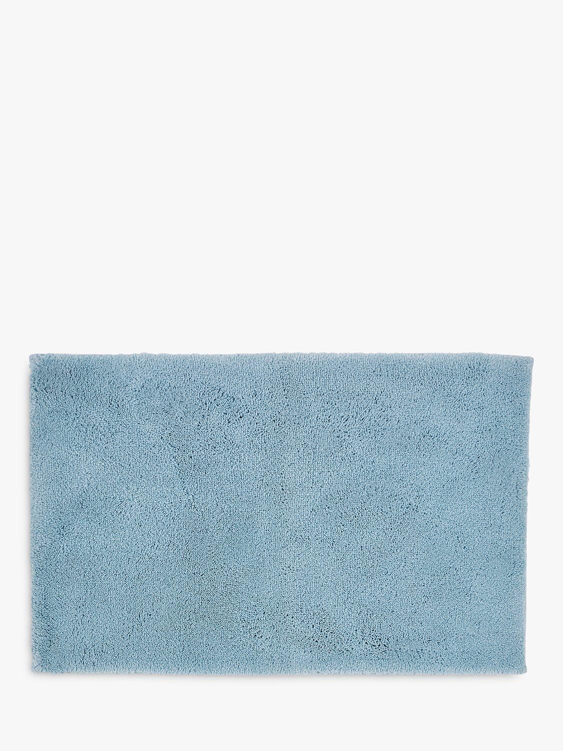 Christy Deep Pile Bath Mat Soft Chambray