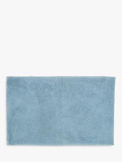 Christy Deep Pile Bath Mat, Soft Chambray