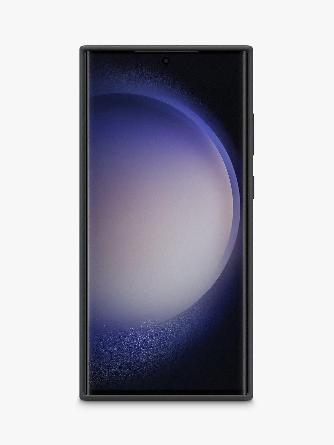 Samsung Silicone Grip Cover for S23 Ultra, Black