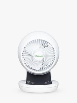Meaco 360 Desk Fan, White, White
