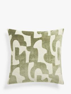John Lewis Redoma Cushion, Avocado