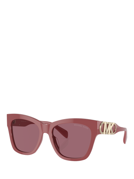Michael Kors Women's Square Sunglasses, Dusty Rose, Dusty Rose