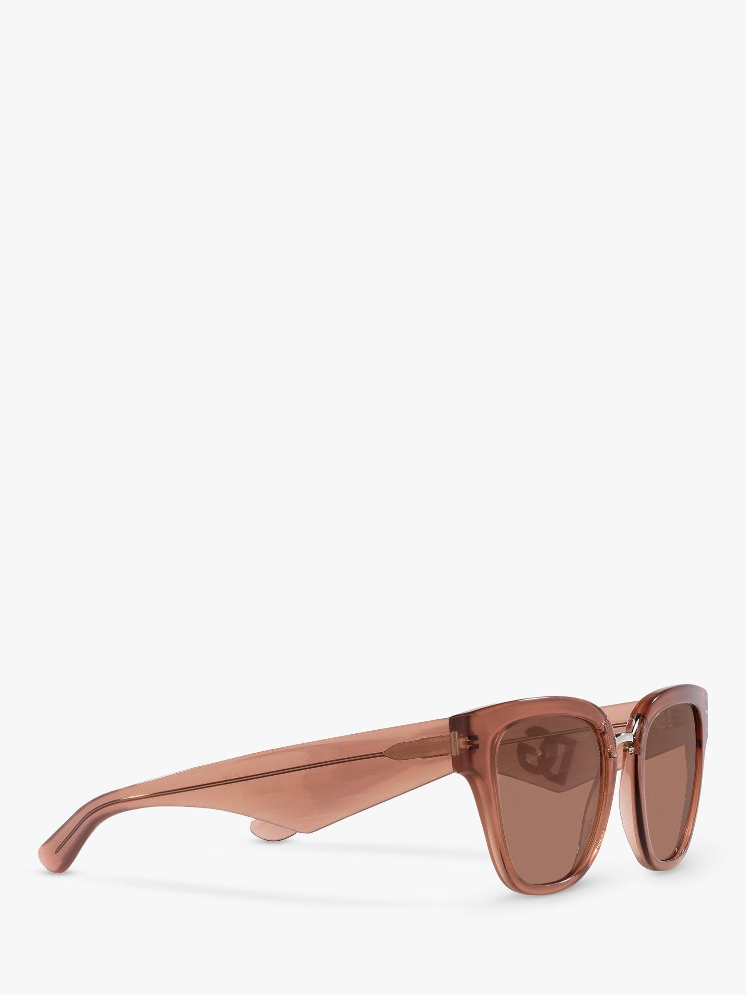 Product image 11 of 11, which shows Dolce & Gabbana DG4437 Women's Butterfly Sunglasses, Fleur Caramel