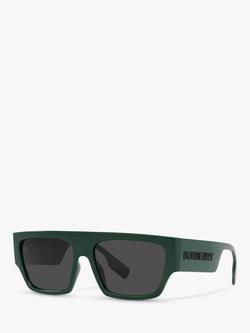 Burberry BE4389U Men's Micah Square Sunglasses, Green