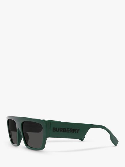 Burberry BE4389U Men's Micah Square Sunglasses - view 2, Green