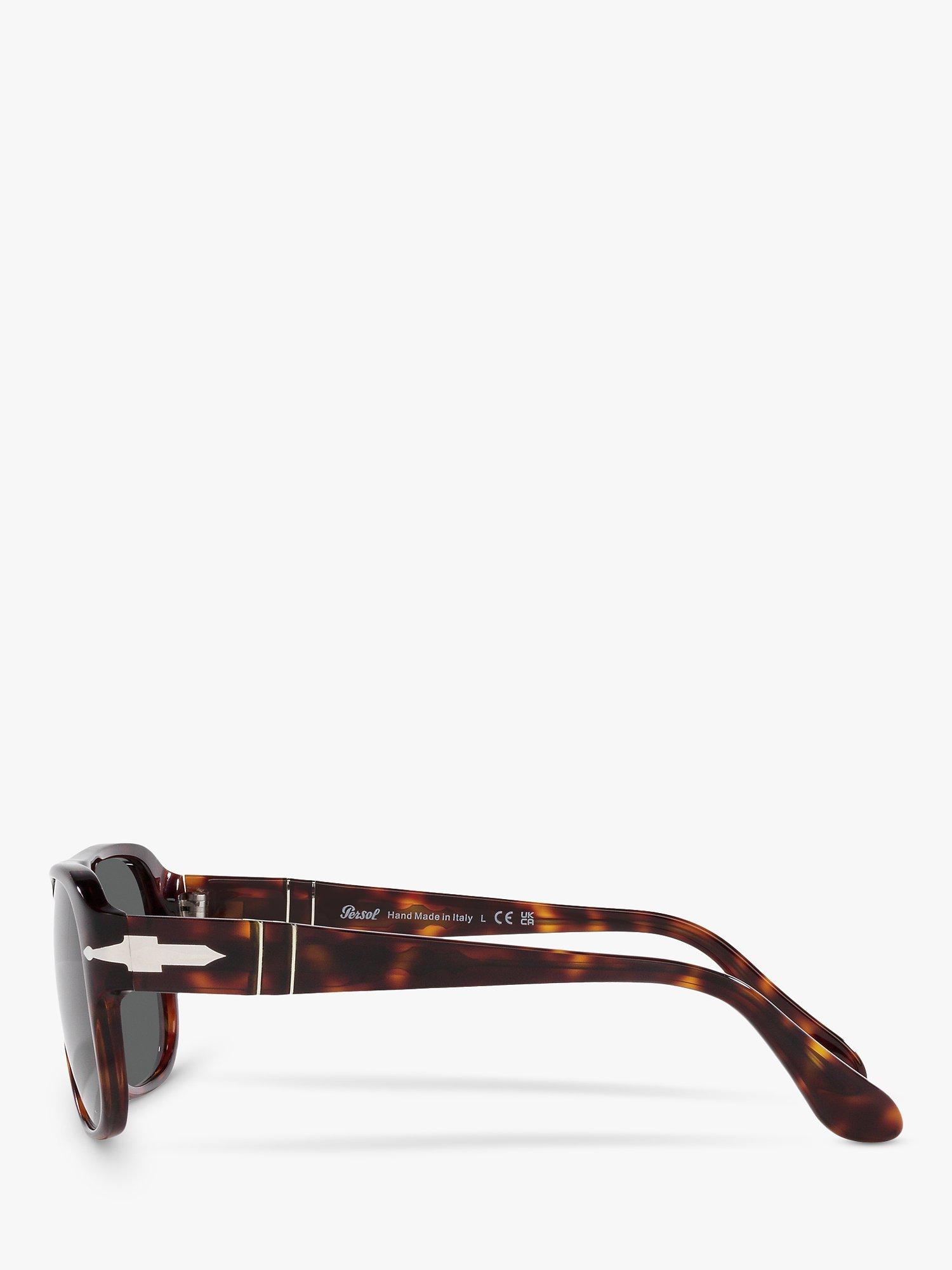 Product image 4 of 11, which shows Persol PO3310S Unisex Jean Pillow Sunglasses, Havana