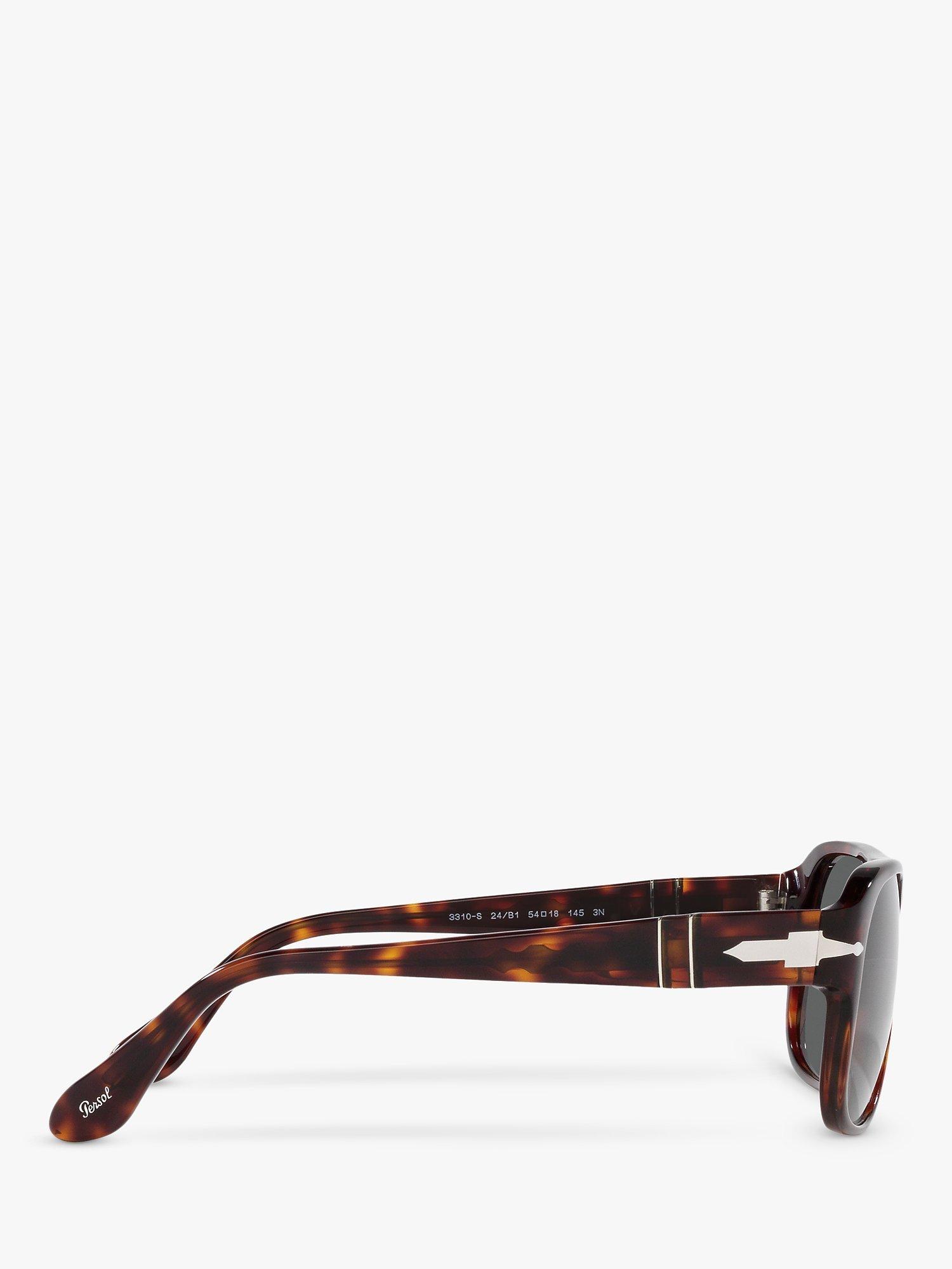 Product image 10 of 11, which shows Persol PO3310S Unisex Jean Pillow Sunglasses, Havana