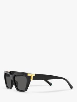 Tiffany & Co Tiffany TF4205U Women's Irregular Sunglasses, Black - view 2, Black