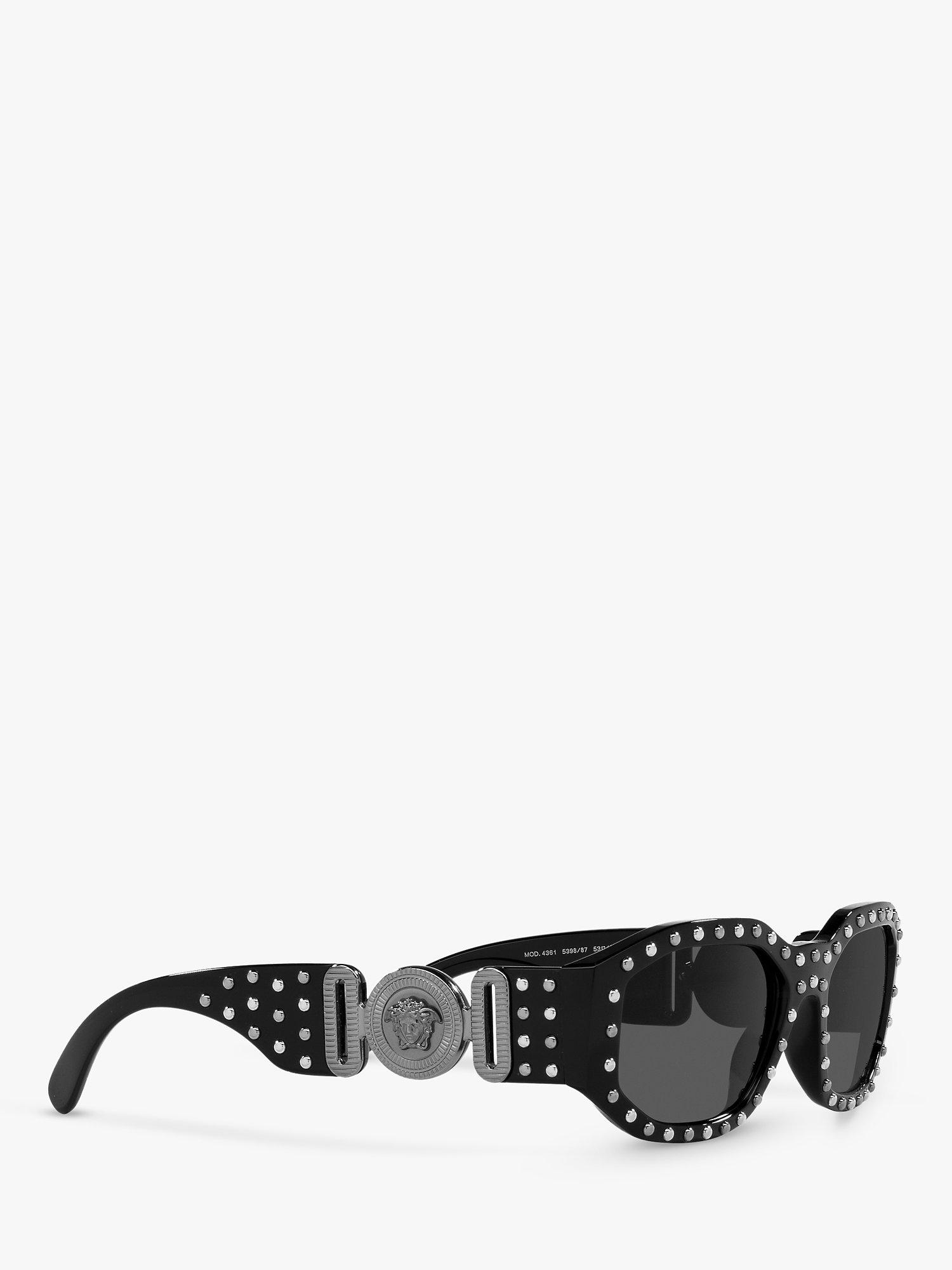 Product image 11 of 11, which shows Versace VE4361 Women's Irregular Sunglasses, Black