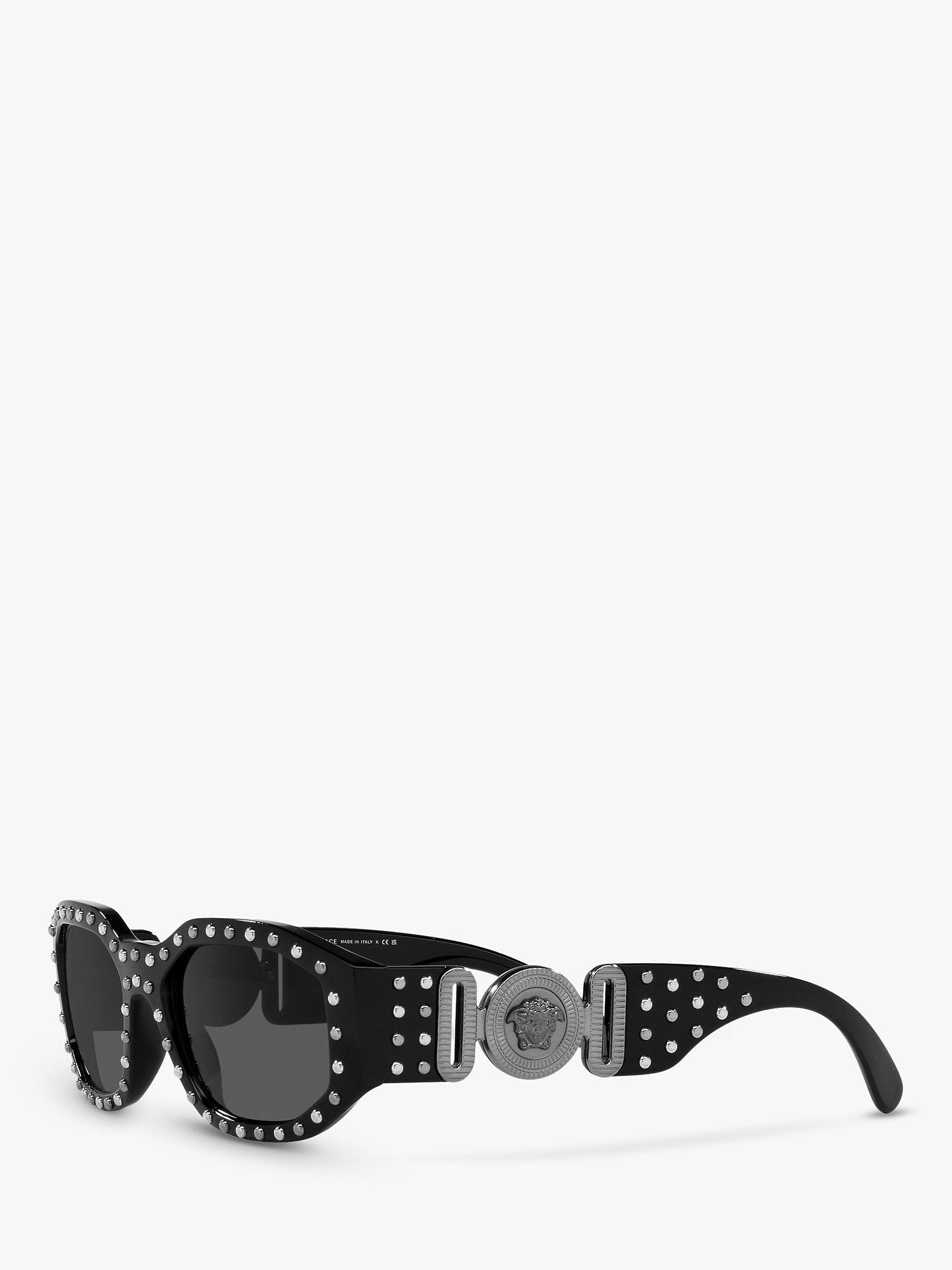Product image 2 of 11, which shows Versace VE4361 Women's Irregular Sunglasses, Black