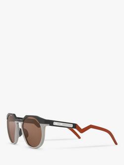 Oakley OO9242 Men's Round Sunglasses, Matte Carbon - view 2, Matte Carbon