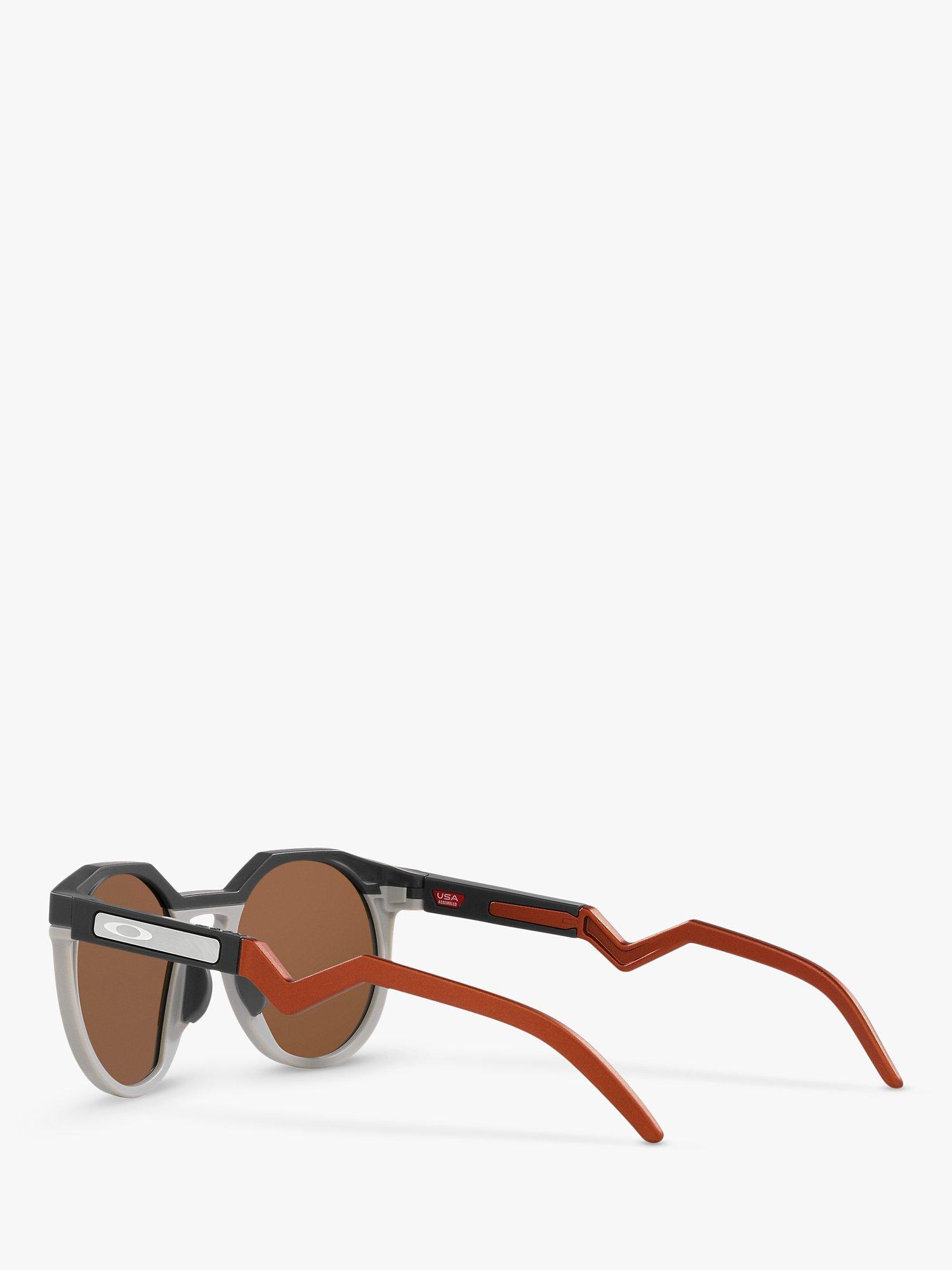 Product image 5 of 11, which shows Oakley OO9242 Men's Round Sunglasses, Matte Carbon
