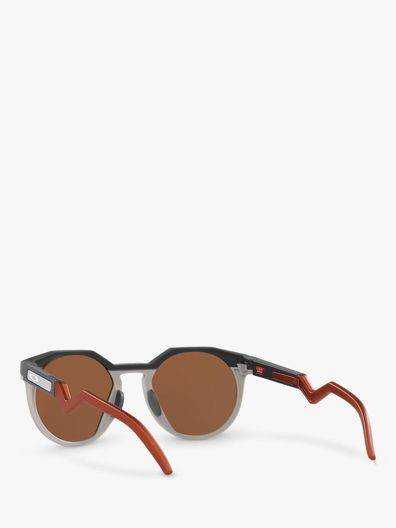 Product image 6 of 11, which shows Oakley OO9242 Men's Round Sunglasses, Matte Carbon