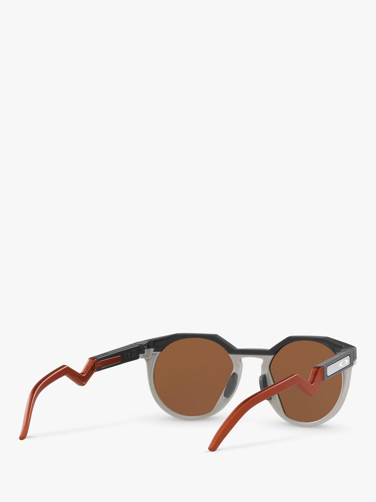 Product image 8 of 11, which shows Oakley OO9242 Men's Round Sunglasses, Matte Carbon