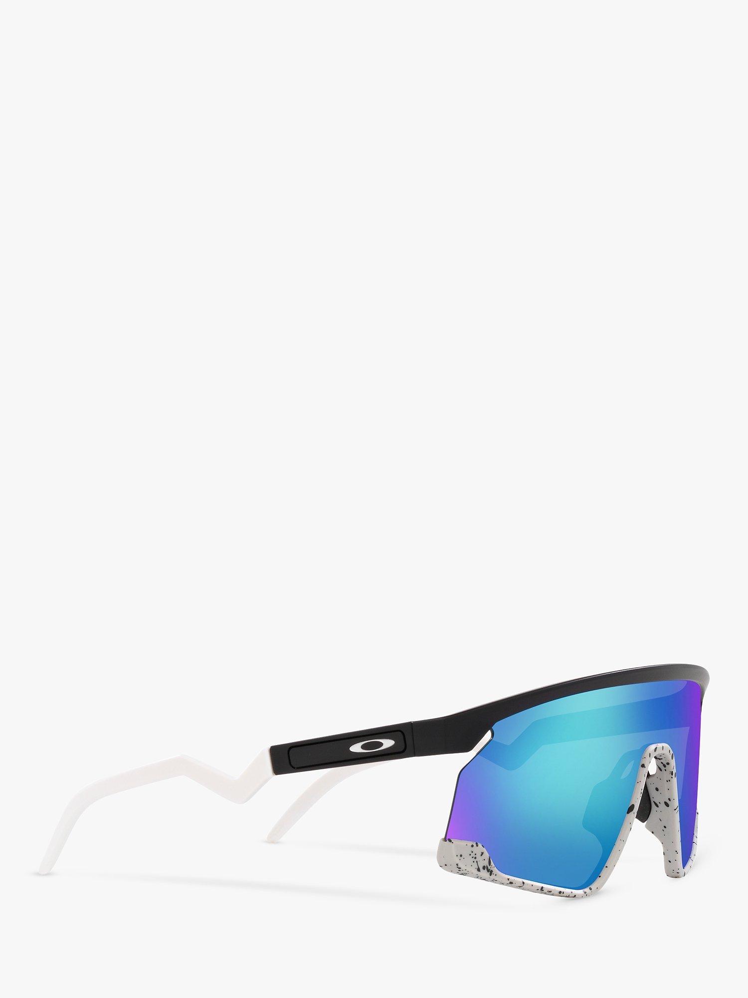 Product image 11 of 11, which shows Oakley OO9280 Unisex BXTR Prizm Sunglasses, Matte Black/Sapphire