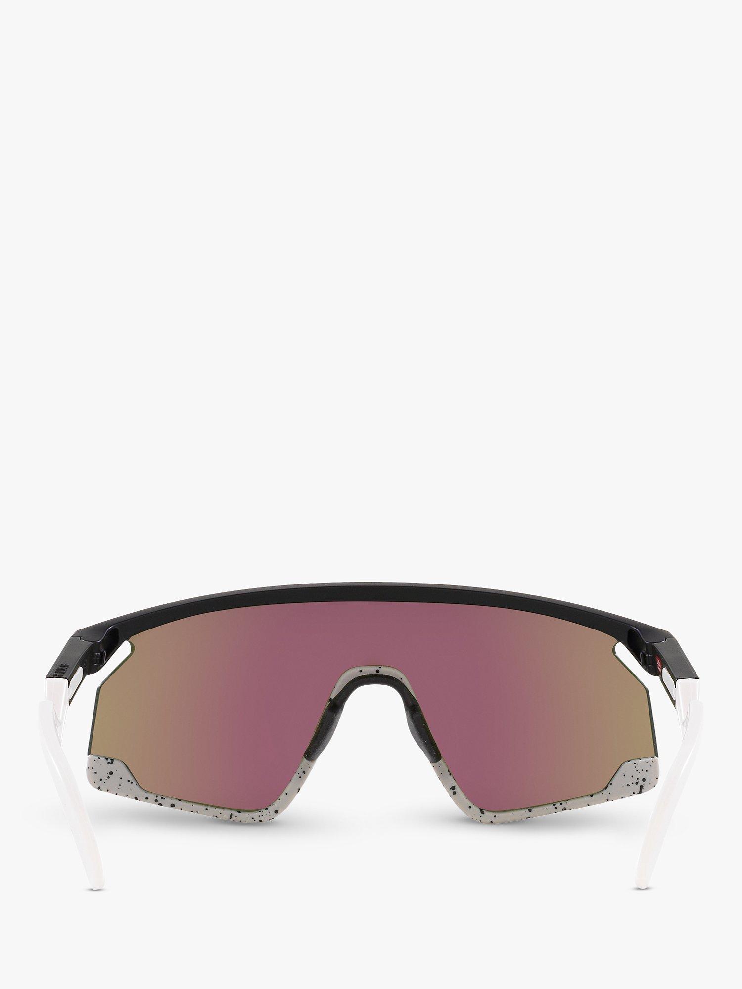 Product image 7 of 11, which shows Oakley OO9280 Unisex BXTR Prizm Sunglasses, Matte Black/Sapphire