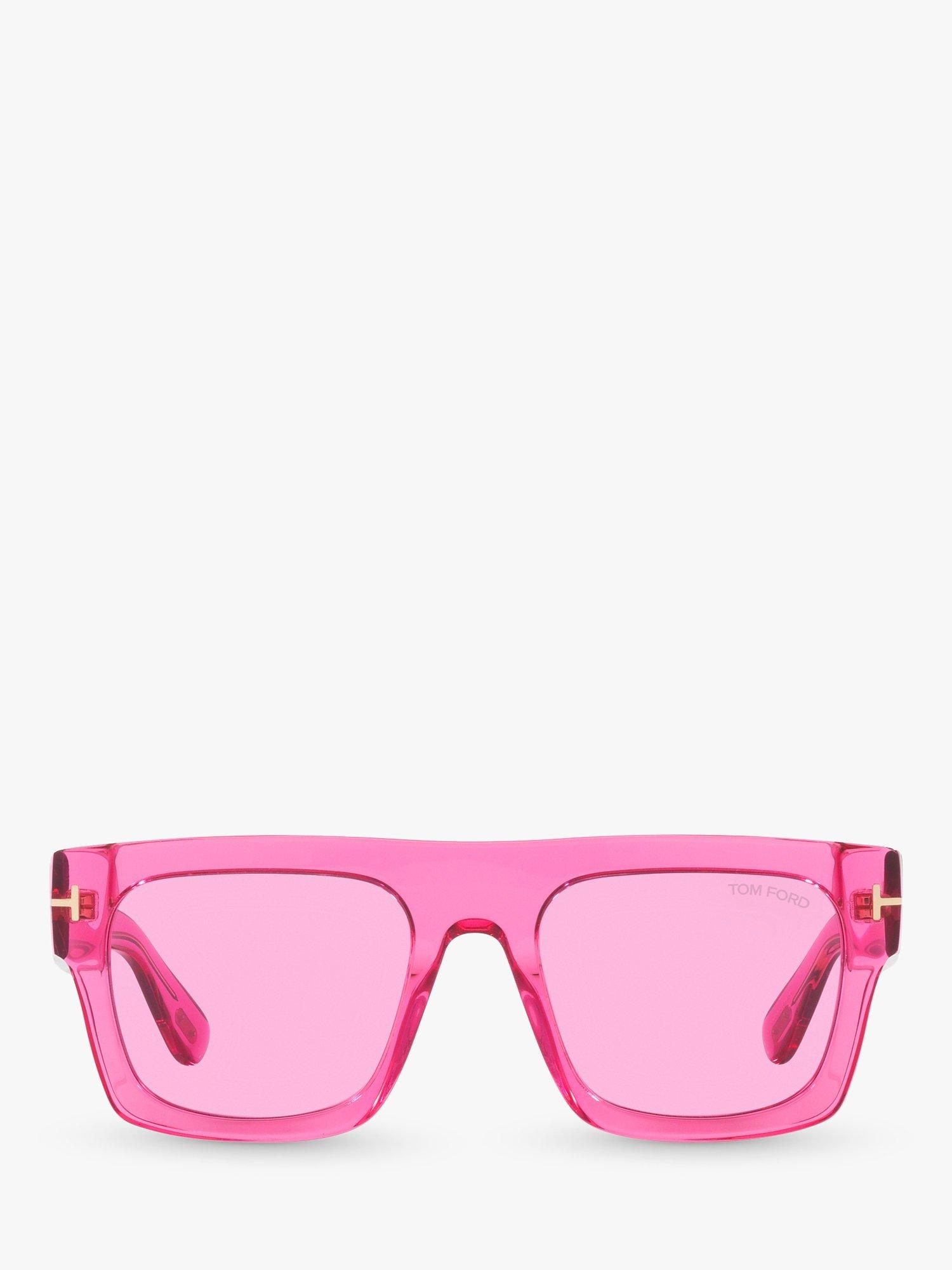 TOM FORD TR001029 Women s Rectangular Sunglasses Pink