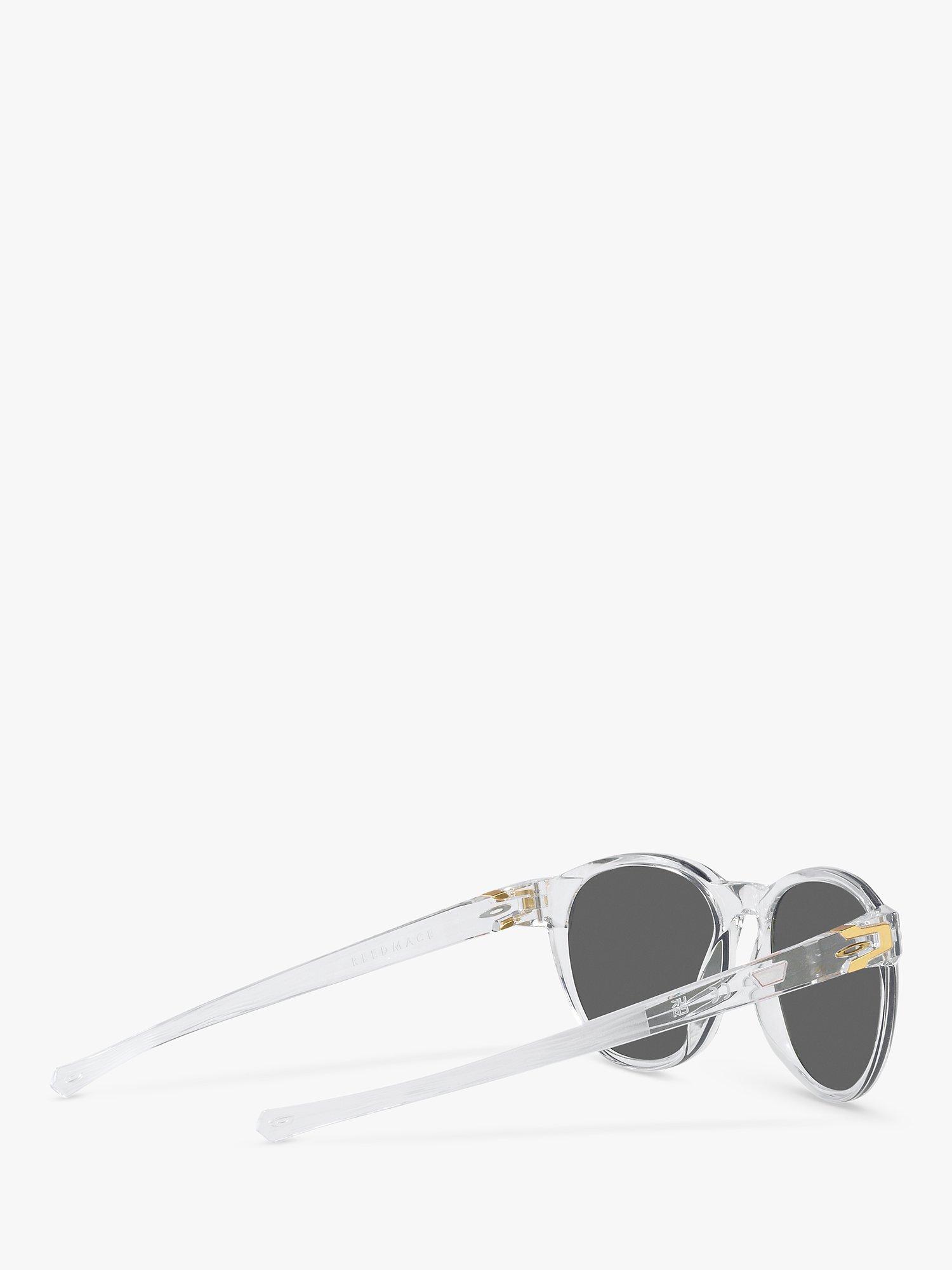 Product image 9 of 11, which shows Oakley OO9126 Men's Reedmace Round Polarised Sunglasses, Clear
