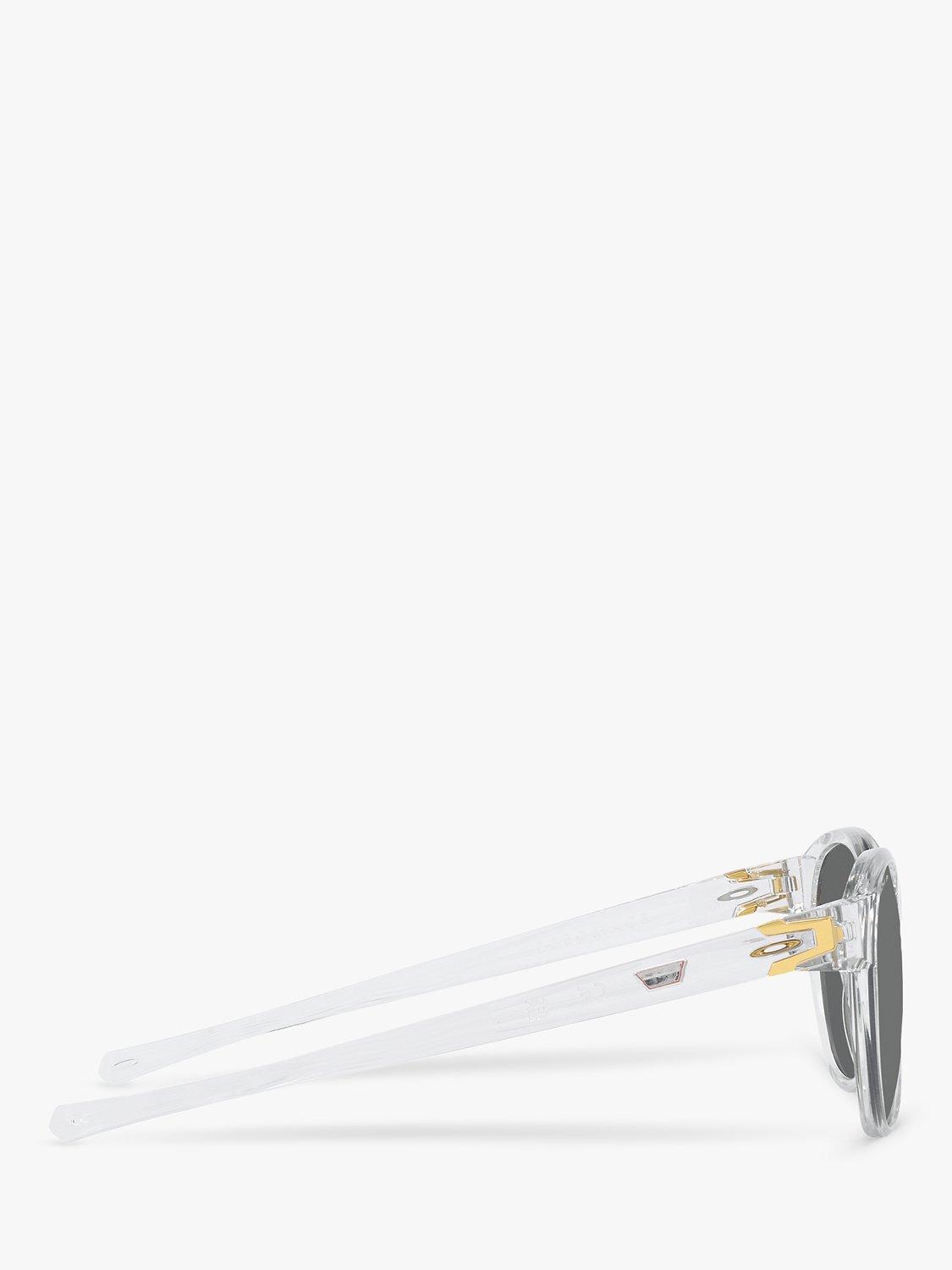 Product image 10 of 11, which shows Oakley OO9126 Men's Reedmace Round Polarised Sunglasses, Clear