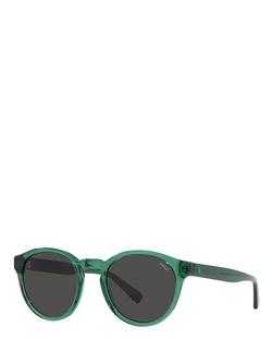 Polo Ralph Lauren PH4192 Men's Phantos Sunglasses, Green, Green