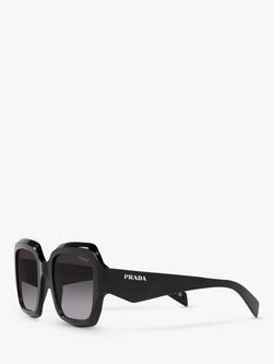 Prada PR28ZS Women's Pillow Sunglasses, Black - view 2, Black