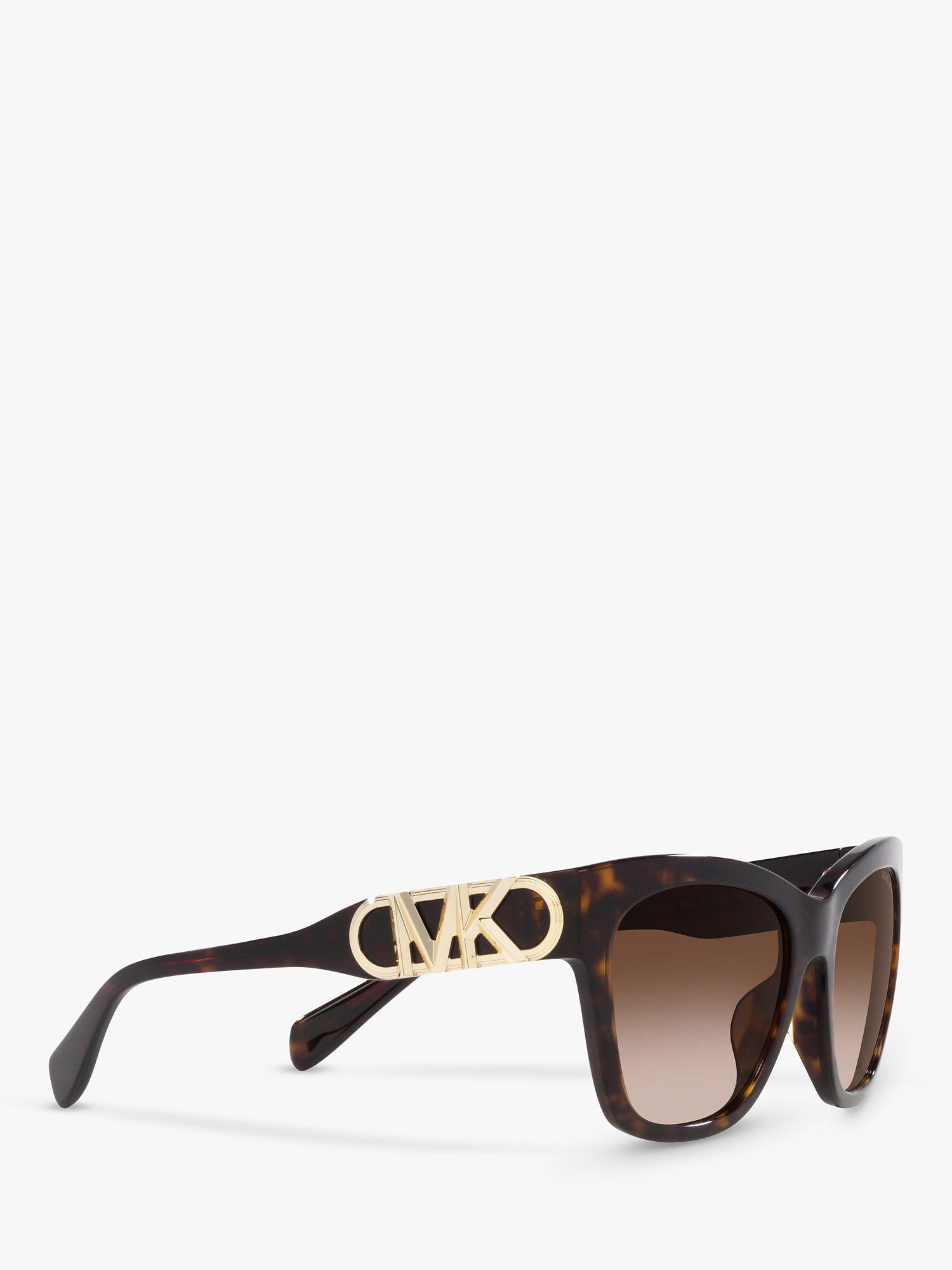 Product image 11 of 11, which shows Michael Kors MK2182U Women's Empire Square Sunglasses, Dark Tortoise