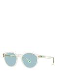 Polo Ralph Lauren PH4192 Men's Phantos Sunglasses, Shiny Transparent