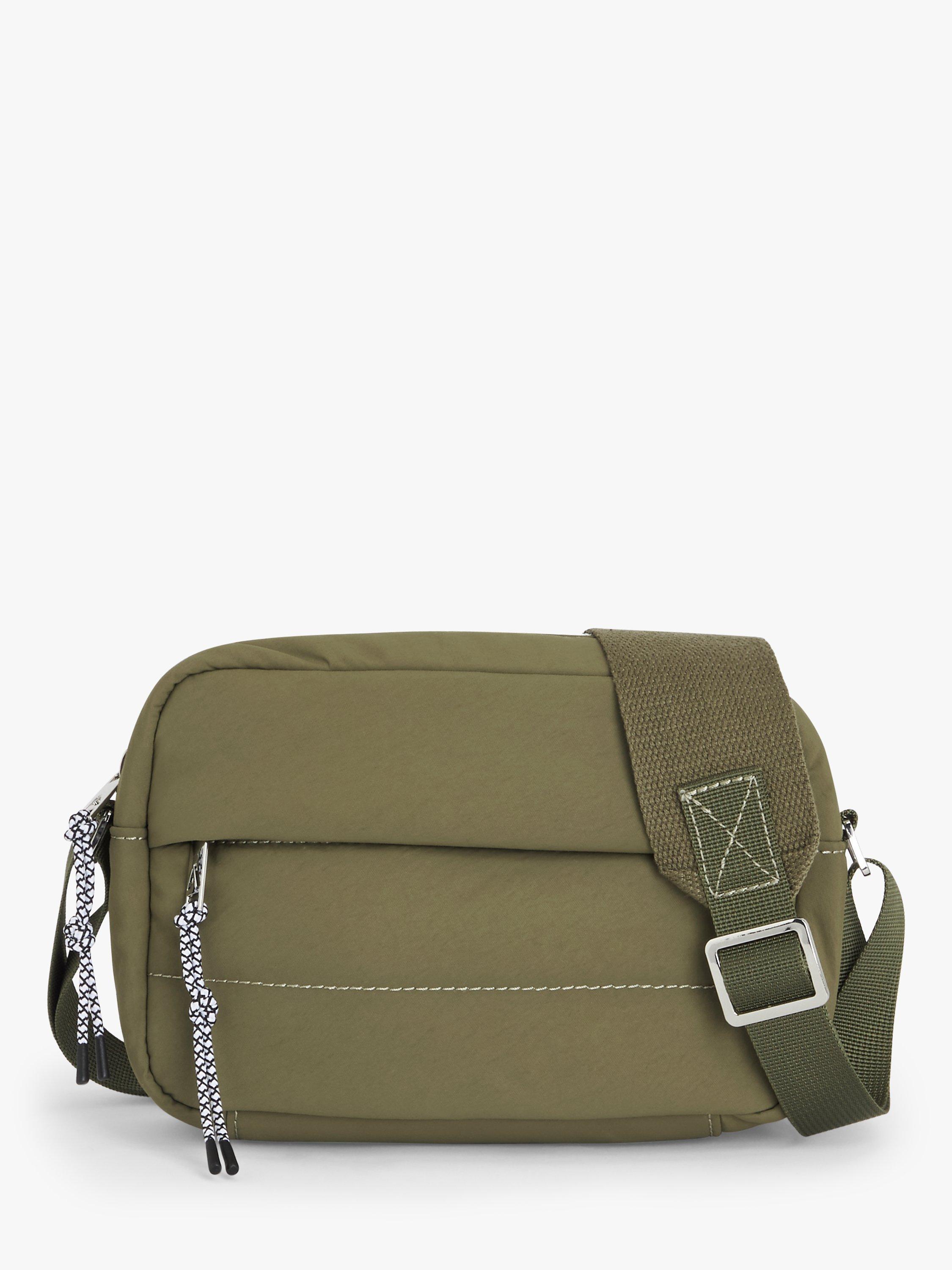 John Lewis ANYDAY Nylon Camera Bag, Khaki