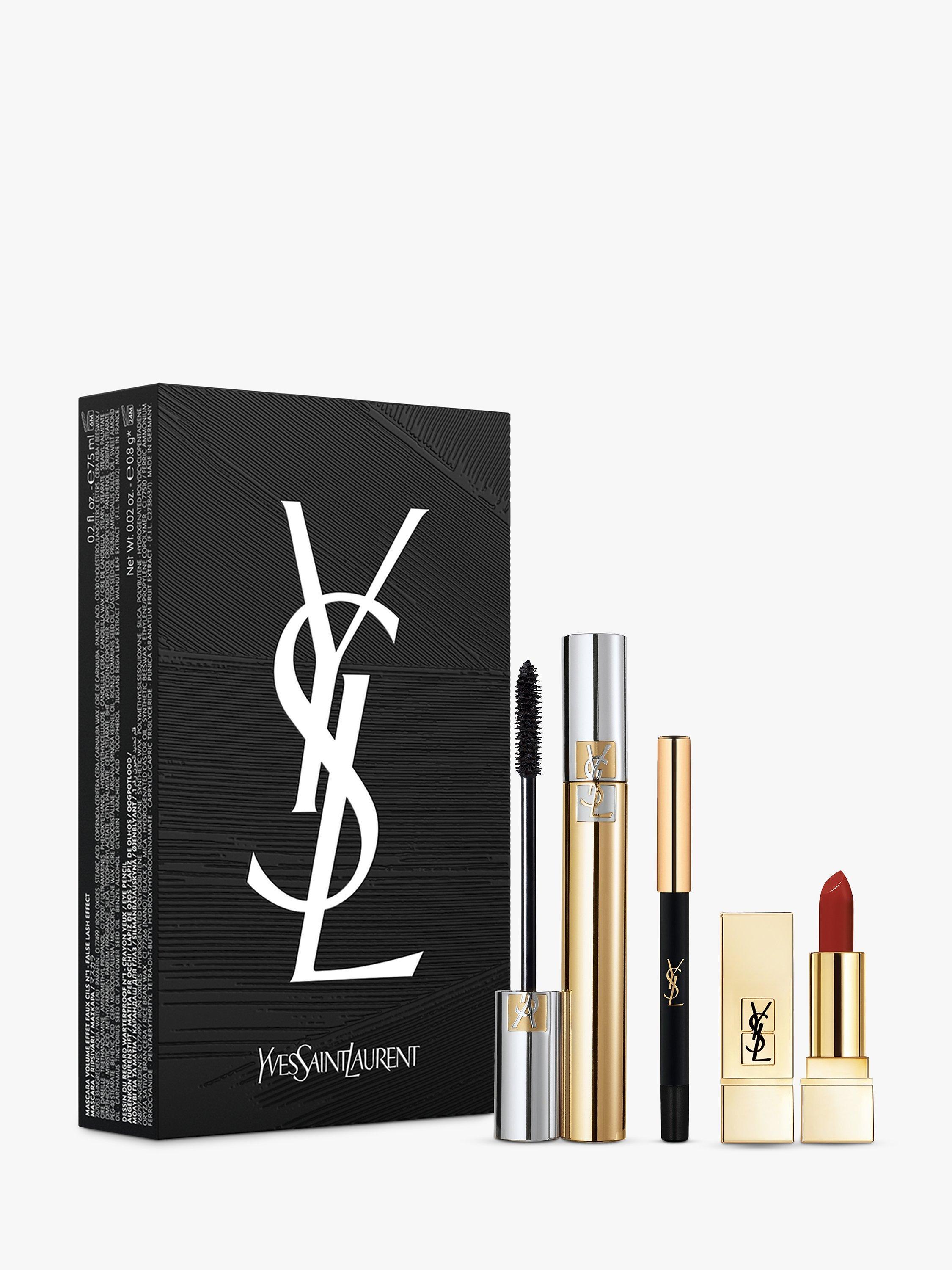 Yves Saint Laurent Mascara Volume Effect Faux Cils Eye and Lip Makeup Gift Set