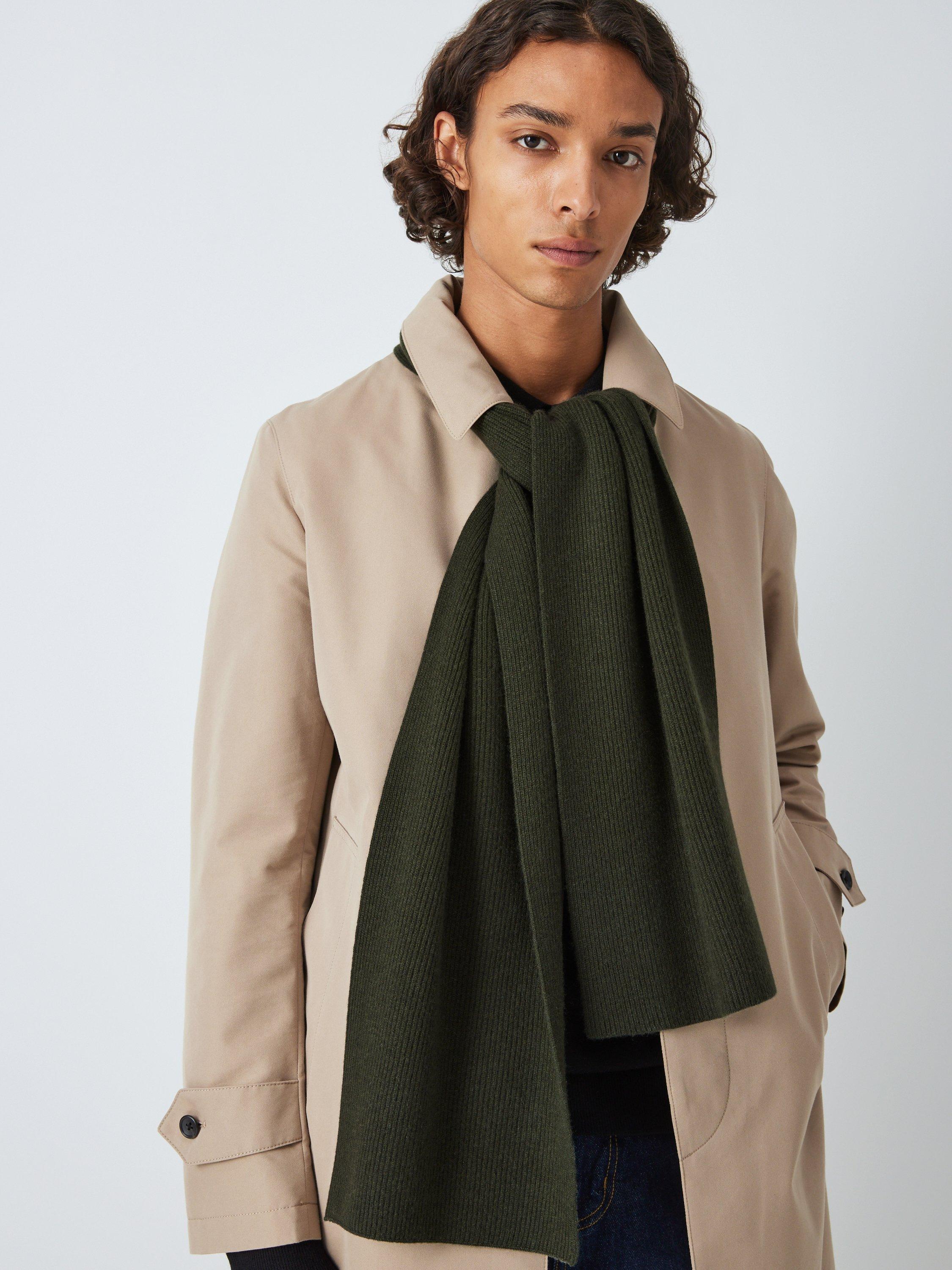 John Lewis Cashmere Rib Knit Scarf