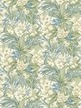 GP & J Baker Trumpet Flower Wallpaper, Emerald BW45103.3