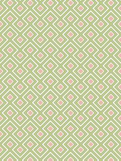 GP & J Baker La Fiore Wallpaper, Green/Blush BW45098.2