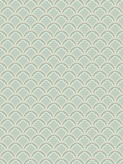 GP & J Baker Mount Temple Wallpaper, Aqua Bw45099.4