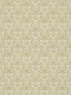 GP & J Baker Fritillerie Cotton Furnishing Fabric, Green, Green