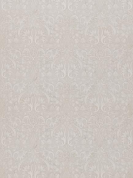 GP & J Baker Fritillerie Embroidery Furnishing Fabric, Ivory