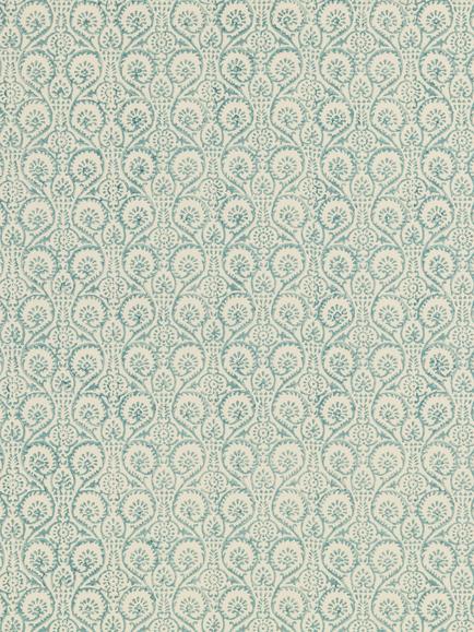 GP & J Baker Pollen Trail Furnishing Fabric, Aqua