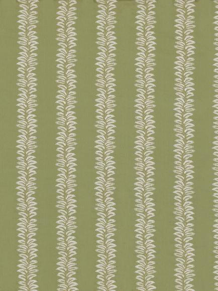 GP & J Baker New Bradbourne Furnishing Fabric, Green