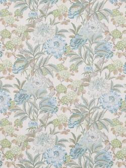 GP & J Baker Summer Peony Furnishing Fabric, Aqua, Aqua