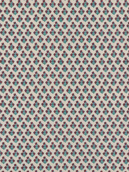 GP & J Baker Jaipur Furnishing Fabric, Red/Blue, Red/Blue