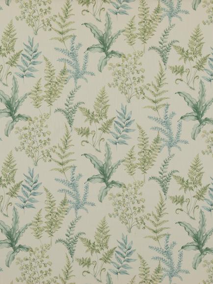 GP & J Baker Ferndown Furnishing Fabric, Aqua