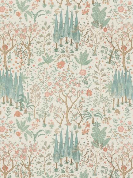 GP & J Baker Bridport Furnishing Fabric, Aqua, Aqua