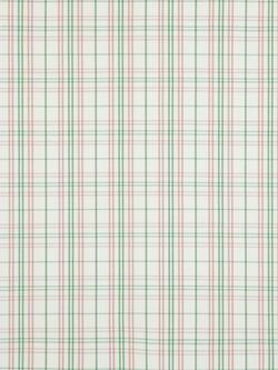 GP & J Baker Purbeck Check Furnishing Fabric, Green, Green